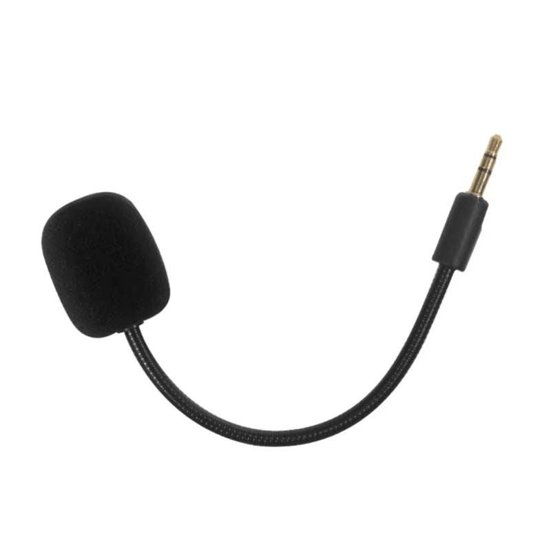 Replacement Game Mic 3.5Mm Microphone Mic for Barracuda X Gaming Headset Noise Cancelling Microphone Foam Cover 24BB