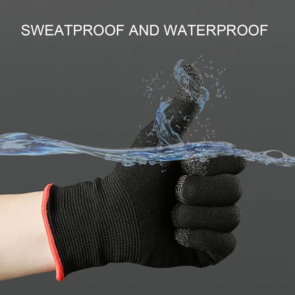 Gaming Mobile Game Gloves Light Gaming Gloves Breathable Lightweight Gaming Gloves Sweat Proof Warm for Mobile