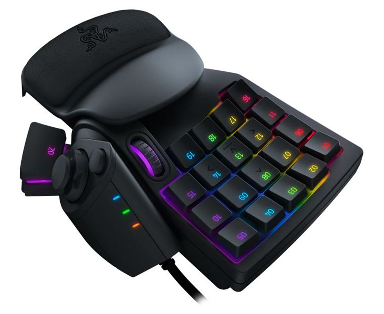 Tartarus Pro Wired Analog Optical Gaming Keypad for Computer/Laptop BK